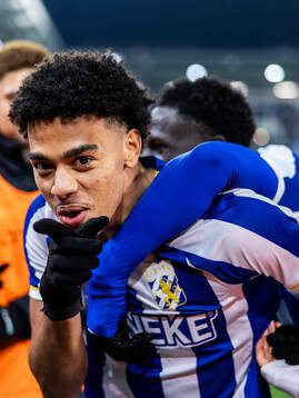 IFK Göteborgs Sebastian Clemmensen jublar