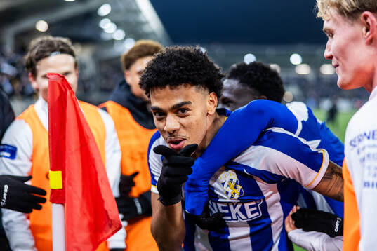 IFK Göteborgs Sebastian Clemmensen jublar