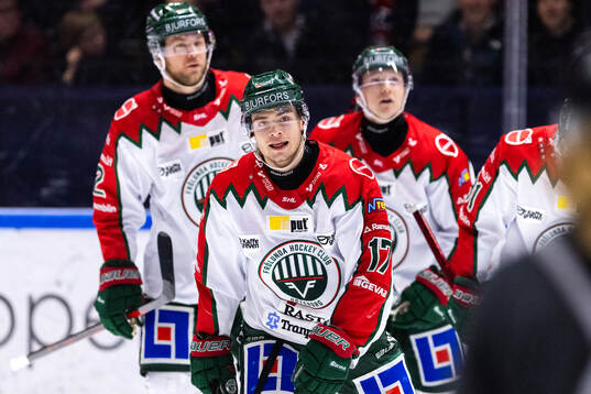 Frölundas Isac Born jublar