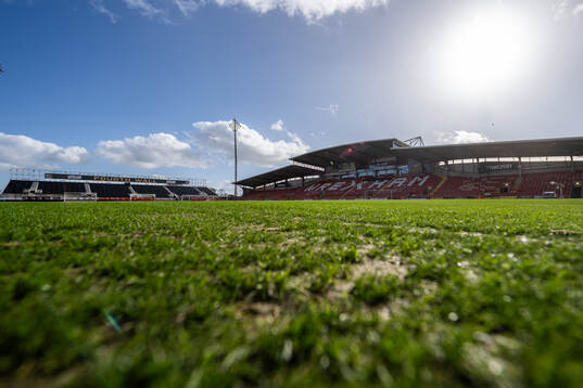 General view of Racecourse Ground