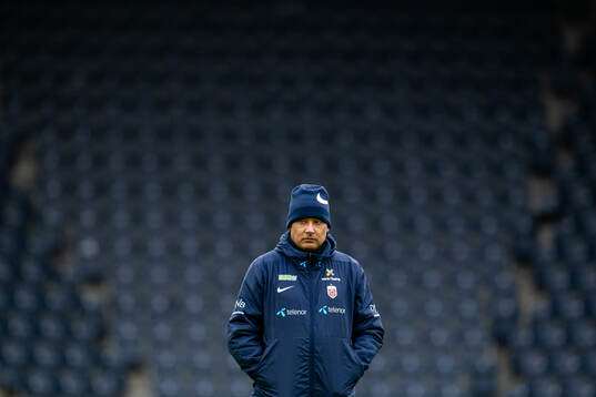 Lee Skyrme, assistant coach of the Norwegian women's national football team,