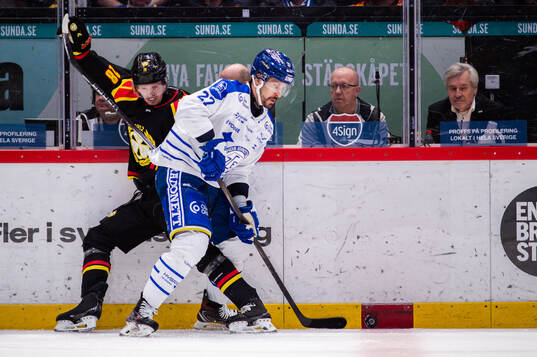 Brynäs Johannes Kinnvall ovh Leksands Marek Hrivik