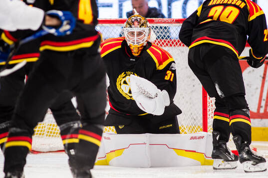 Brynäs målvakt Erik Källgren