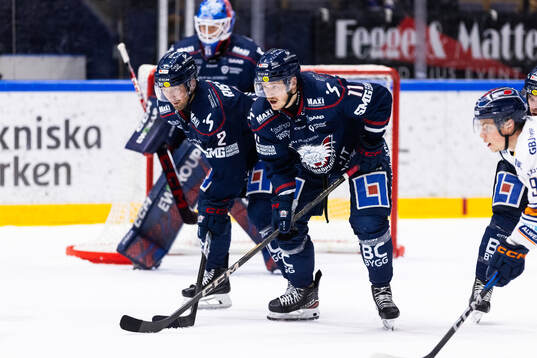 Linköpings Rasmus Rissanen och Henrik Törnqvist