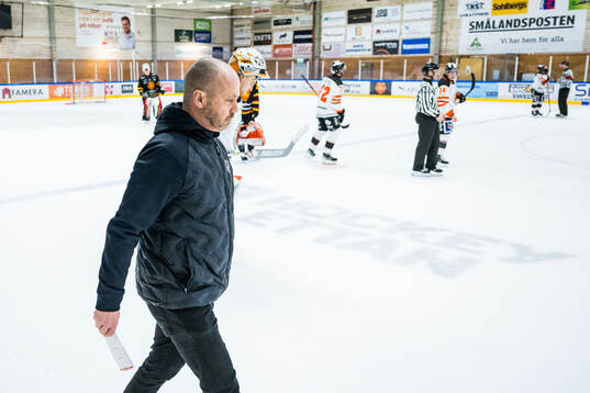 Karlskronas tränare Peter Johansson