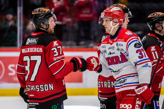 Örebros Glenn Gustafsson och Timrås Kristian Näkyvä