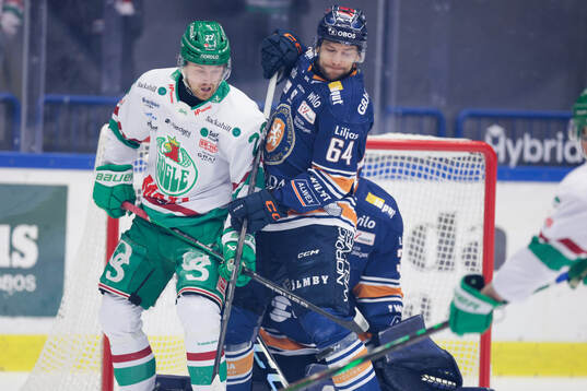 Rögles Linus Sjödin och Växjös Eric Martinsson