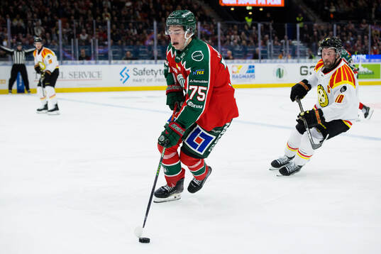 Frölundas David Edstrom och Brynäs Johan Larsson