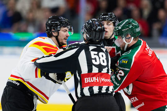 Brynäs Miks Indrasis och Frölundas Christian Folin