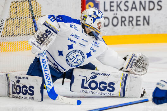 Leksands målvakt Mantas Armalis