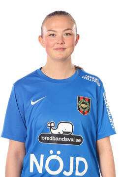 Brommapojkarnas målvakt Clara Ekstrand