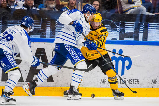 Leksands Jon Knuts och Skellefteås Oskar Nilsson