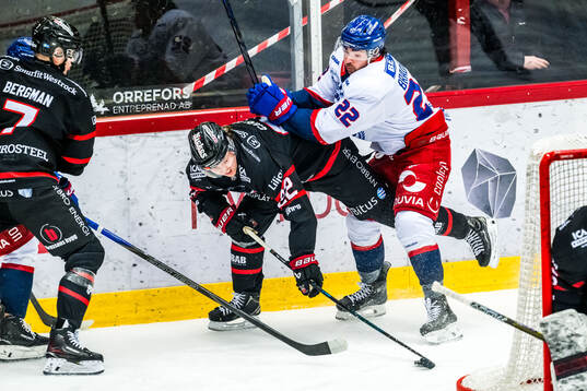 Nybros Kalle Carlsson och Oskarshamns Erik Reed Bradford