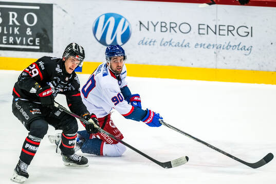 Nybros Louis Boudon och Oskarshamns Liam Hawel