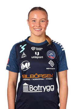 Linköpings Tyra Andersson poserar för ett porträtt den 28 februari 2025 i Linköping.