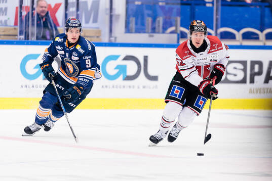 Växjös Victor Stjernborg och Örebros Robert Leino