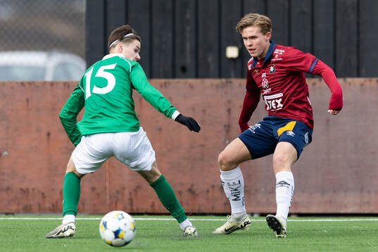 Brages Oliwer Stark och Örgrytes Isak Dahlqvist