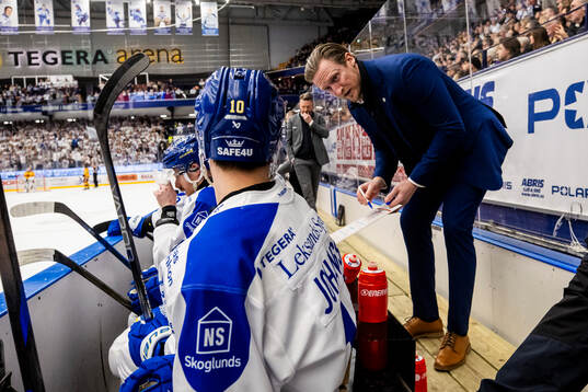 Leksands assisterande tränare David Printz