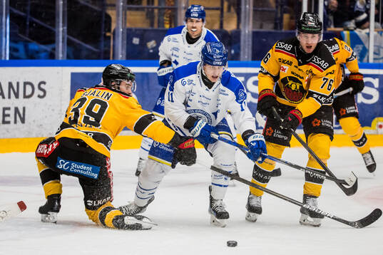 Luleås Pontus Själin och Leksands Martin Karlsson
