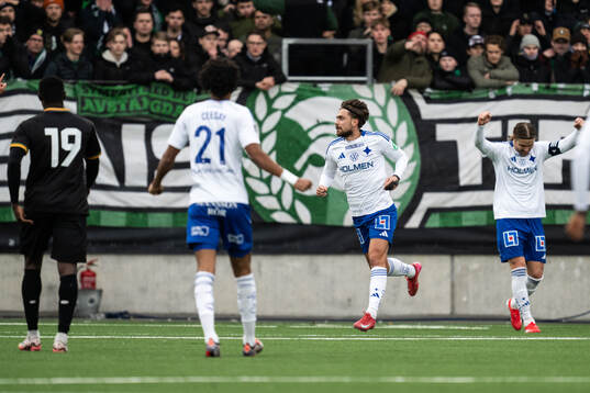 IFK Norrköpings Tim Prica jublar