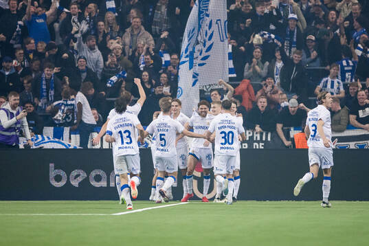 IFK Göteborgs Thomas Santos jublar