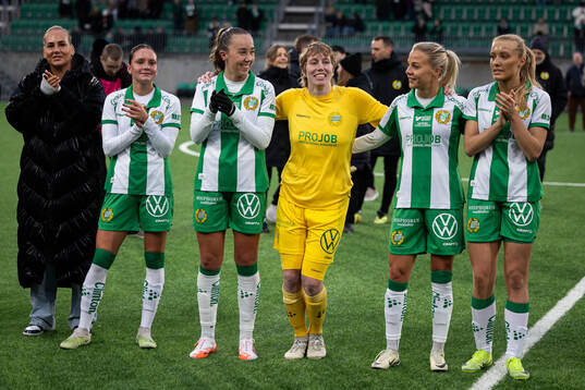 Hammarbys spelare tackar publiken