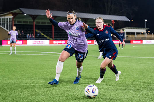 Linköpings Emma Lennartsson och Rosengårds Hanna Andersson