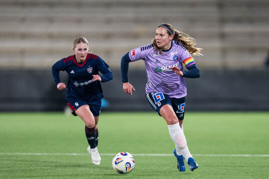 Rosengårds Hanna Andersson och Linköpings Emma Lennartsson