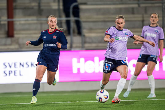Rosengårds Emilie Woldvik och Linköpings Jonna Andersson