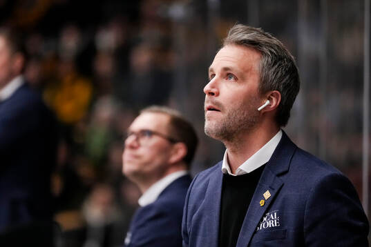 Skellefteås assisterande tränare Pontus Petterström