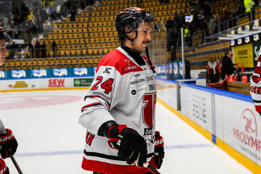 Örebros Hannes Björninen jublar