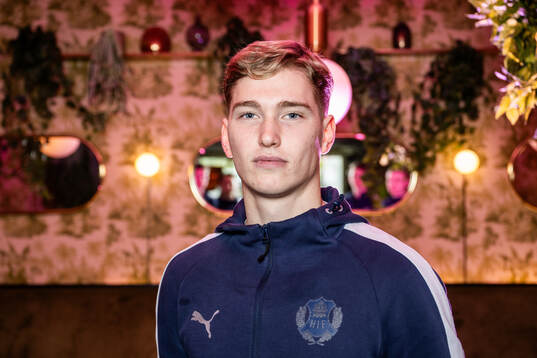 Helsingborgs Benjamin Örn poserar för ett porträtt den 7 mars 2025 i Palma de Mallorca. 