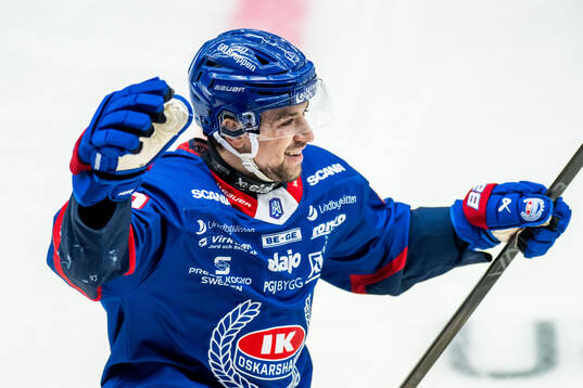 Oskarshamns Michael Joyaux jublar