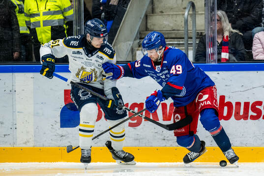 Södertäljes Miikka Pitkänen och Oskarshamns Michael