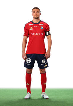Östers Ivan Kricak poserar för ett porträtt den 7 mars 2025 i Växjö.