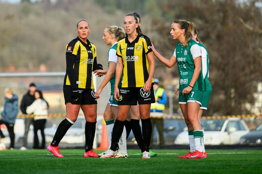 Hammarbys Cathinka Tandberg  , Alingsås Saga Fredgren,