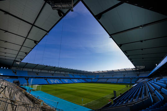 Interiör vy över Eleda Stadion
