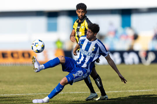 Hammarbys Tesfaldet Tekie och IFK Göteborgs Ramon Pascal