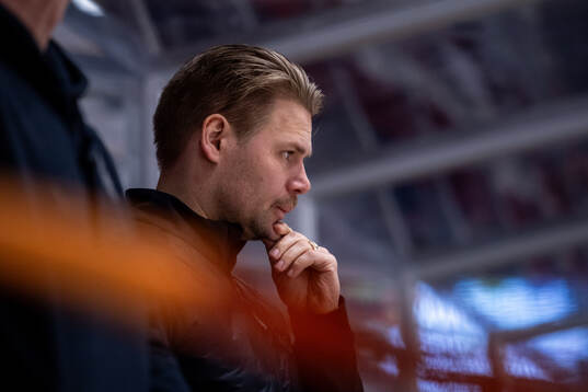 Karlskronas assisterande tränare Mikael Kurki