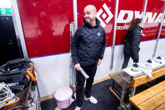 Karlskronas tränare Peter Johansson