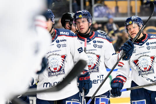 Linköpings Oscar Lawner jublar