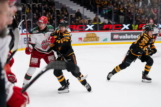 Modos David Bernhardt och Skellefteås Oskar Vuollet