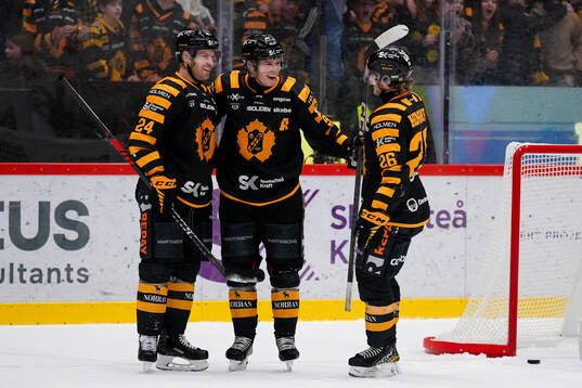 Skellefteås Oscar Lindberg , Rickard Hugg och Anton
