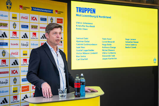 Jon Dahl Tomasson, Head coach of the Swedish men's national football team