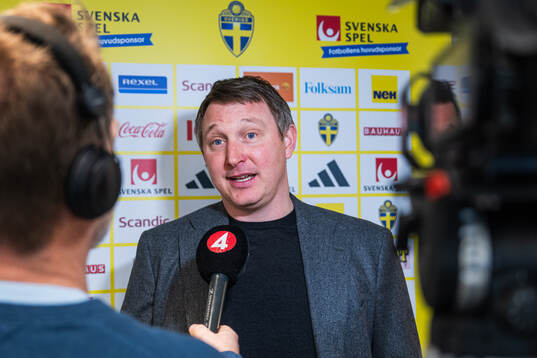 Kim Källström, head of football at the Swedish football federation