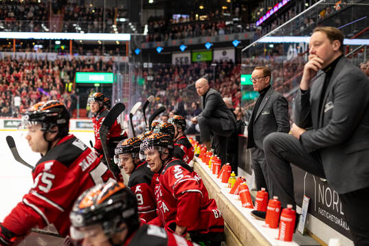 Örebros assisterande tränare Tobias Thermell, tränare