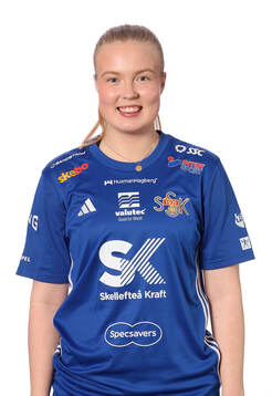 Sunnanås Fanny Wiklund poserar för ett porträtt den 13 mars 2025 i Skellefteå.