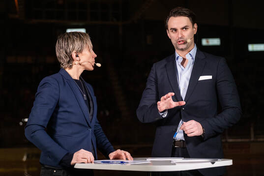 s Maria Rooth och Dusan Umicevic