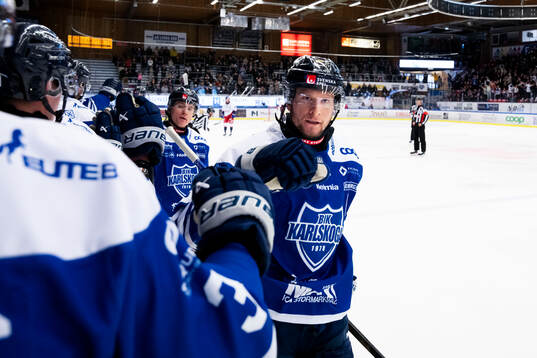 Karlskogas Johan Motin jublar