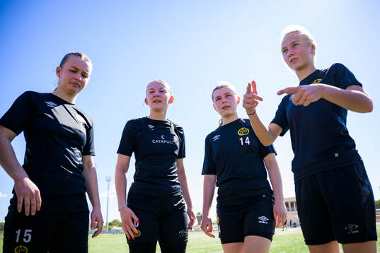 Elin Johansson, Hanna Gunnarsson, Elin Flakberg och Linn